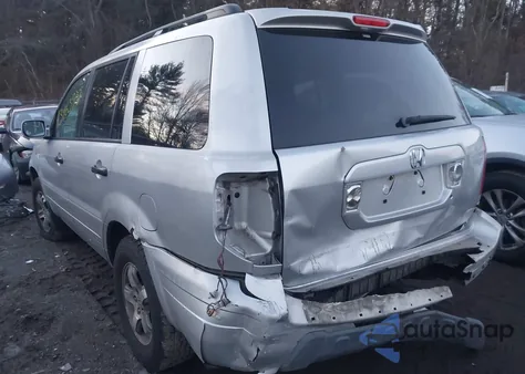 2005 Honda Pilot Ex from USA, damaged, VIN 5FNYF184X5B059354